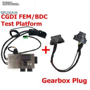 CGDI FEM BDC Module Testing Platform for BMW F20 F30 F35 X5 X6 I3 FEM/BDC TEST PLATFORM WORKS together with gearbox plug for
