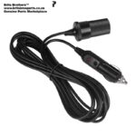 Onever 5m Cable 12V Cigarette Lighter Socket Plug Outlet for Boat Tractor Motorcycle Car-styling Car Accessory
