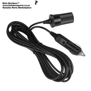 Onever 5m Cable 12V Cigarette Lighter Socket Plug Outlet for Boat Tractor Motorcycle Car-styling Car Accessory