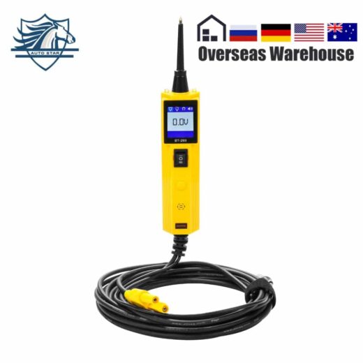 Autool Bt260 Electrical System Diagnostic Tool Automotive Circuit Tester With Led Flashlight Multi-Language 1 AUTOOL BT260 Electric System Diagnostic Tool Automotive Circuit Tester with LED Flashlight Multi-language auto part product