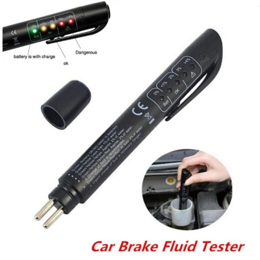Mini Electronic Brake Fluid Tester 5 Led Moisture Water Tool Indicator Pen Car Vehicle Diagnostic Tools 1 Mini Electronic Brake Fluid Tester 5 LED Moisture Water Tool Indicator Pen Car Vehicle Diagnostic Tools auto part product