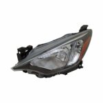 Headlamp + Motor Halogen Hatchback Left Hand Side 2018+(Toyota Yaris) auto part product photo