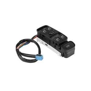 WindowSwitch Front+Rear Left+Right Hand Side Set/4 Piece 2000-2006 (Mercedes Benz C Class W203) auto part product photo