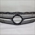 Grille+Silver/Chrome Mould 2 Door AMG 2014-2018 (Mercedes Benz C Class W205) auto part product photo