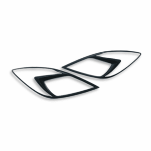 MAZDA BT 50 MATTE BLACK HEADLIGHT TRIMS (non oem) auto part product photo