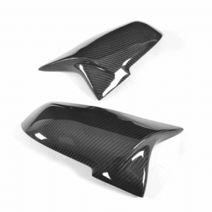 BM F-SERIES M4 STYLE CLIP ON CARBON FIBRE MIRROR COVERS (non oem) auto part product photo