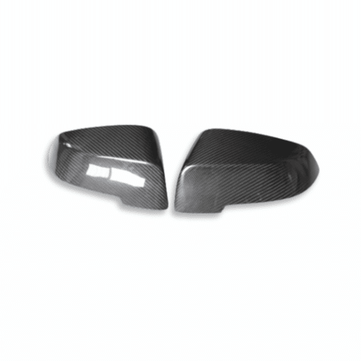 Bm F-Series Oem Style Carbon Fibre Mirror Covers (Non Oem) 1 BM F-SERIES OEM STYLE CARBON FIBRE MIRROR COVERS (non oem) auto part product photo