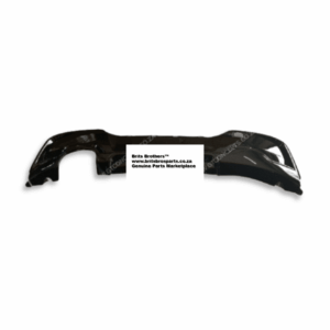 BM F20 PRE-LCI SINGLE EXIT GLOSS BLACK REAR DIFFUSER (non oem) auto part product photo