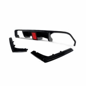 BM F80/F82F83 M3/M4 F1 INSPIRED BRAKE LIGHT GLOSS BLACK REAR DIFFUSER (non oem) auto part product photo