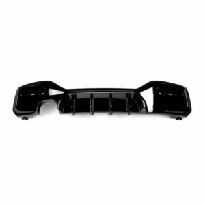 BM F20 LCI 120 GLOSS BLACK REAR DIFFUSER (non oem) auto part product photo