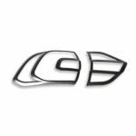 EVEREST MATTE BLACK TAIL LIGHT TRIMS (non oem) auto part product photo