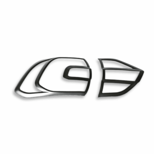 EVEREST MATTE BLACK TAIL LIGHT TRIMS (non oem) auto part product photo
