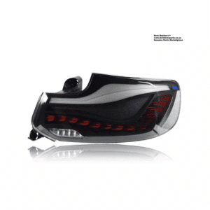 BM F22/F87 CS STYLE SEQUENTIAL TAIL LIGHTS - SMOKED (non oem) auto part product photo