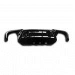 BM F10 M5 STYLE GLOSS BLACK REAR DIFFUSER (non oem) auto part product photo