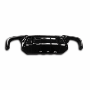 BM F10 M5 STYLE GLOSS BLACK REAR DIFFUSER (non oem) auto part product photo