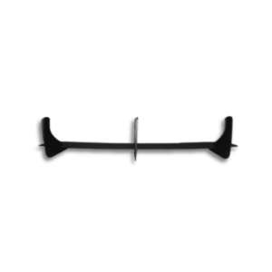 SCIROCCO MATTE BLACK ADD ON REAR DIFFUSER (non oem) auto part product photo