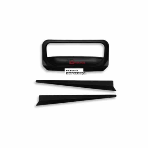Isuzu D-Max Matte Black Tailgate Arrow Kit - Logo (Non Oem) 1 ISUZU D-MAX MATTE BLACK TAILGATE ARROW KIT - LOGO (non oem) auto part product photo