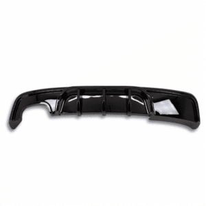 BM E82 M-PERFORMANCE GLOSS BLACK REAR DIFFUSER (non oem) auto part product photo