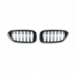 BM G30 PRE-LCI DOUBLE SLAT GLOSS BLACK KIDNEY GRILL (non oem) auto part product photo