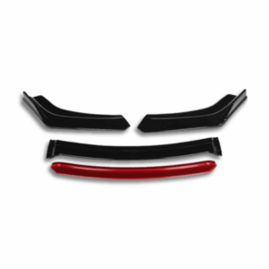 BM G01 X3 GLOSS BLACK 4 PIECE FRONT LIP SPOILER (non oem) auto part product photo