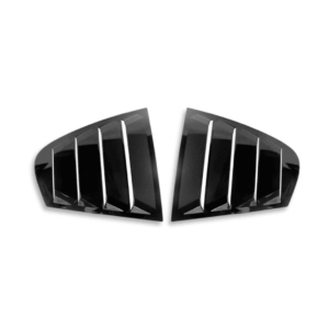 BM F30 GLOSS BLACK WINDOW LOUVERS (non oem) auto part product photo