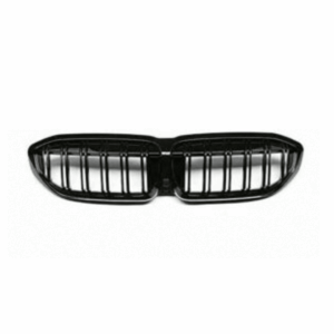 BM G20 DOUBLE SLAT GLOSS BLACK KIDNEY GRILLS (non oem) auto part product photo