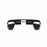 MERC W205 C43/63 SEDAN BRABUS GLOSS BLACK F1 INSPIRED REAR DIFFUSER (non oem) auto part product photo
