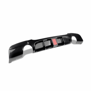 BM E92 335i F1 INSPIRED GLOSS BLACK REAR DIFFUSER (non oem) auto part product photo