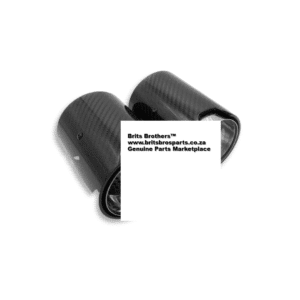 BM CARBON FIBRE-CHROME EXHAUST TIP 60X90 (NON OEM) auto part product photo