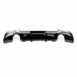 BM E92 335i GLOSS BLACK REAR DIFFUSER (non oem) auto part product photo