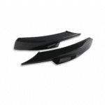 BM E90 GLOSS BLACK LCI FRONT SPLITTERS (non oem) auto part product photo
