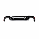 BM G30/F90 M-PERFORMANCE GLOSS BLACK REAR DIFFUSER (non oem) auto part product photo