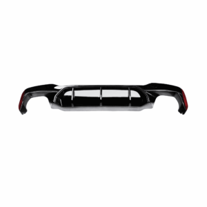 BM G30/F90 M-PERFORMANCE GLOSS BLACK REAR DIFFUSER (non oem) auto part product photo