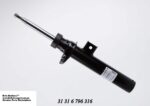Shock Absorber BMW F25 F26 Series Std Suspension Front Right - main product image