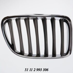 Bonnet Grille BMW E84 X1 Series Black With Chrome Frame Right auto part product photo