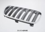 Bonnet Grille BMW E83 X3 Series Black With Chrome Frame Lci Models Right auto part product photo