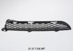 Front Bumper Grille BMW E53 X5 Series Standard Lci Models Upper Left auto part product photo