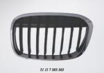 Bonnet Grille BMW F48 X1 Series Black With Chrome Frame Pre Lci Models Left auto part product photo