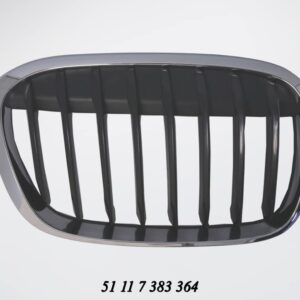 Bonnet Grille BMW F48 X1 Series Black With Chrome Frame Pre Lci Models Right auto part product photo