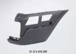 Rear Bumper Covering BMW E83 X3 Series Standard Lci Models Right auto part product photo