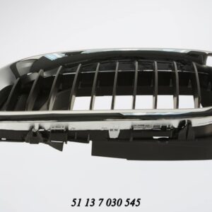 Bonnet Grille BMW E46 3 Series Facelift Schwartz Left auto part product photo
