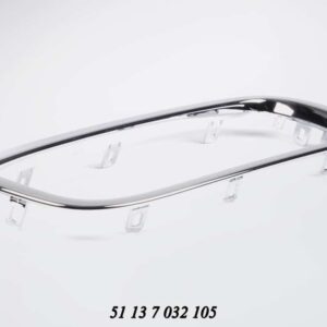 Bonnet Grille Frame BMW E65 7 Series Pre Lci Models Left auto part product photo
