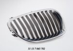 Bonnet Grille BMW E60 5 Series All Models Chrome Right auto part product photo