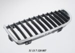 Bonnet Grille BMW E90 E91 3 Series Black With Chrome Frame Pre Lci Left auto part product photo