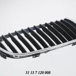 Bonnet Grille BMW E90 E91 3 Series Black With Chrome Frame Pre Lci Right auto part product photo