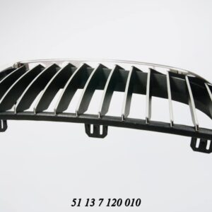 Bonnet Grille BMW E90 E91 3 Series Black & Chrome With Frame Pre Lci Right auto part product photo
