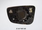 Door Mirror Glass BMW 3 4 Series W O Driving Assistant Aspherical Heated Left auto part product photo
