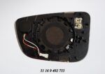 Door Mirror Glass BMW 3 4 Series With Driving Assistant Aspherical Heated Left auto part product photo