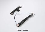 Window Lifter BMW F30 3 Series W O Motor Front Right auto part product photo