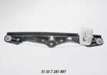 Window Lifter BMW F30 3 Series W O Motor Rear Left auto part product photo